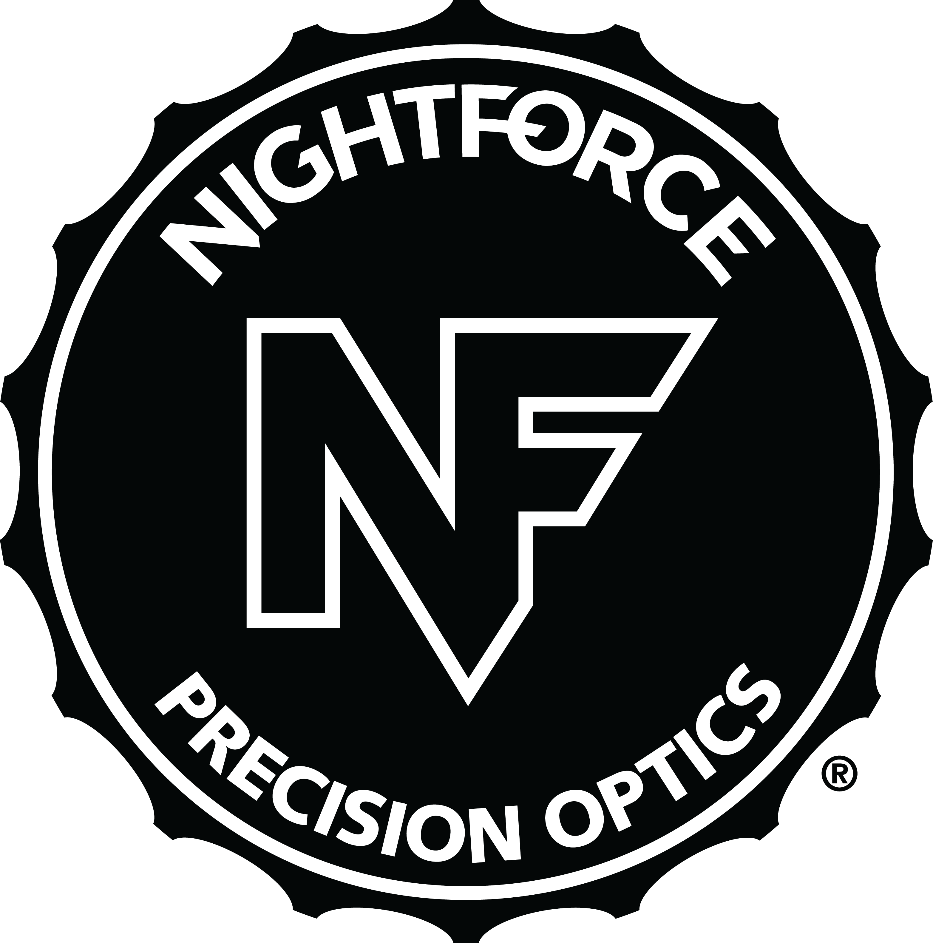12" Nightforce Optics Sticker Decal Night Force Sights Riflescopes Spotting 