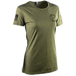 uploads - A577_Serving_the_Front_Line_Black_on_Military_Green_Ladies_F_Right