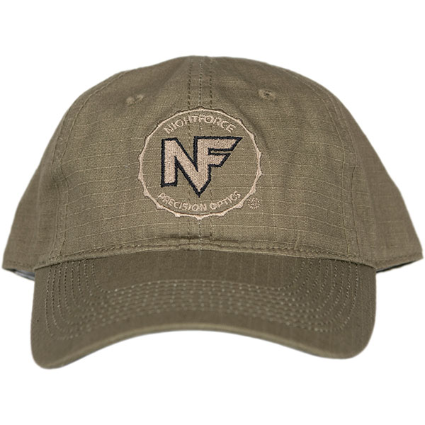 A253_OD_Green_Ripstop_Embroidered_Hat - A253_OD_Green_Ripstop_Embroidered_Hat_Front