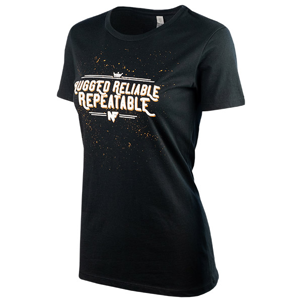 JPG - A580_Rugged_Reliable_Repeatable_White_on_Black_Womens_F_Left